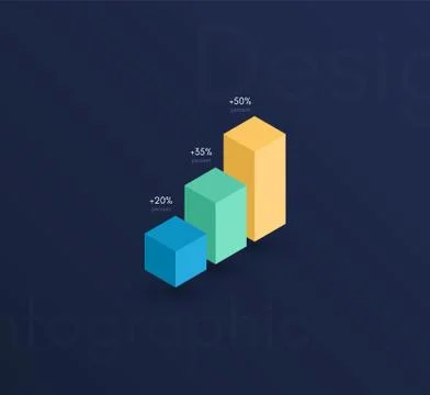 Vector graphic infographics. Template for creating web applications, workflow Stock Illustration