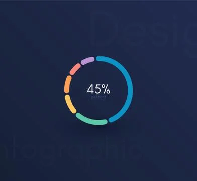 Vector graphic infographics. Template for creating web applications, workflow Stock Illustration