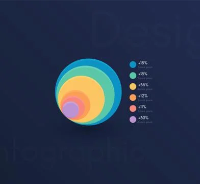 Vector graphic infographics. Template for creating web applications, workflow Stock Illustration