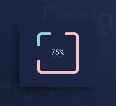 Vector graphic infographics. Template for creating web applications, workflow Stock Illustration
