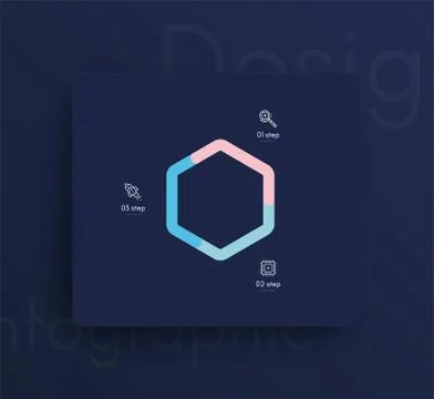 Vector graphic infographics. Template for creating web applications, workflow Stock Illustration