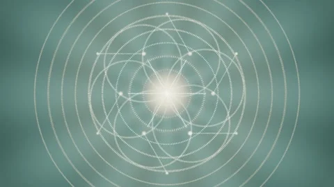 Vector graphic of light energy and geometric design with patterns Stock Footage 337385431