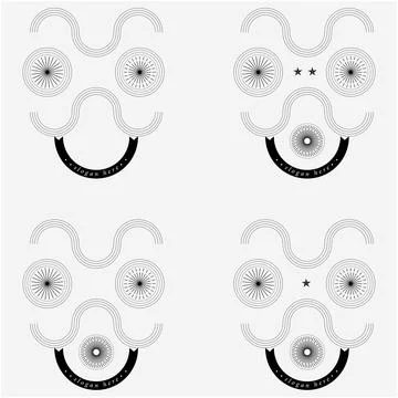 Vector graphic for logo and slogan template Stock Illustration