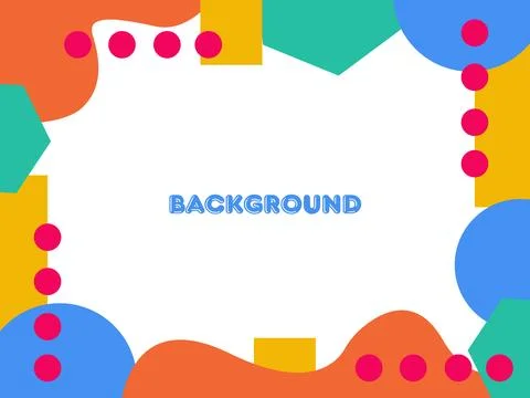 Vector graphics, abstract background in trend colors for presentation, banner, イラスト素材