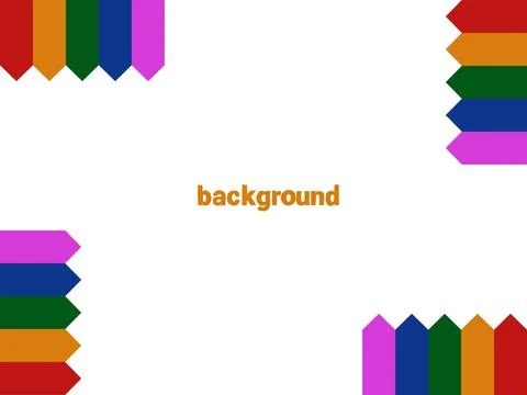 Vector graphics, abstract background in trend colors for presentation, banner Stock Illustration