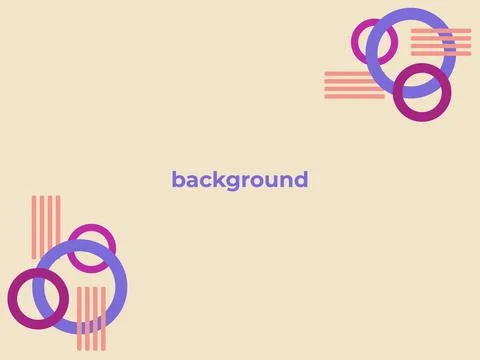 Vector graphics, abstract background in trend colors for presentation, banner, i Illustrazione stock