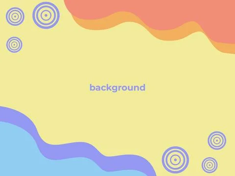 Vector graphics, abstract background in trend colors for presentation, banner, i Illustrazione stock