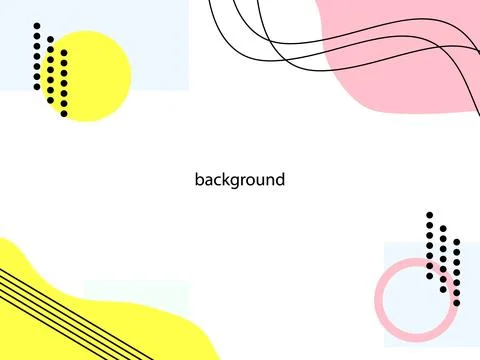 Vector graphics, abstract background in trend colors for presentation, banner, i Illustrazione stock