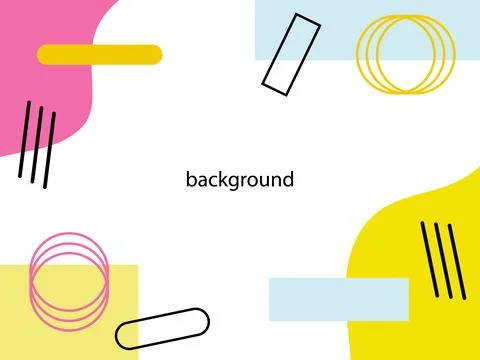 Vector graphics, abstract background in trend colors for presentation, banner, i 스톡 일러스트