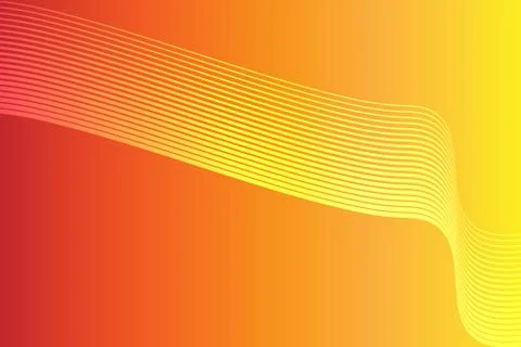 Vector graphics composed of a wave of white lines floating against a backgrou Stock Illustration