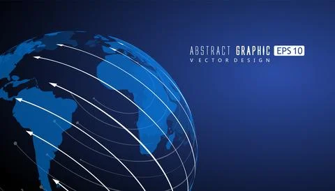 Vector graphics for globalization,Designs available for trade. Stock Illustration