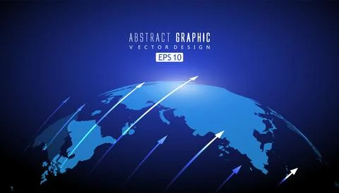 Vector graphics for globalization,Designs available for trade. Stock Illustration