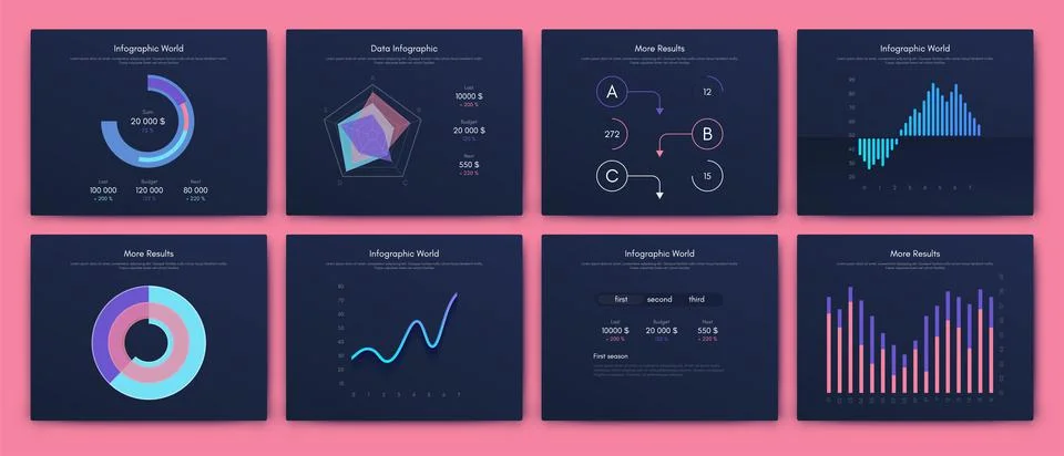 Vector graphics infographics with mobile phone. Template for creating mobile  스톡 일러스트