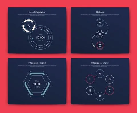 Vector graphics infographics with mobile phone. Template for creating mobile Stock Illustration
