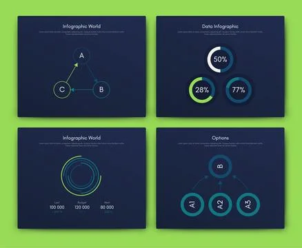 Vector graphics infographics with mobile phone. Template for creating mobile Stock Illustration