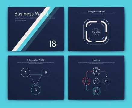 Vector graphics infographics with mobile phone. Template for creating mobile Stock Illustration