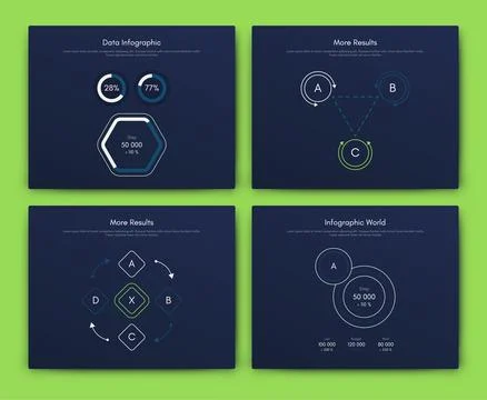 Vector graphics infographics with mobile phone. Template for creating mobile Stock Illustration