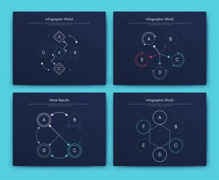 Vector graphics infographics with mobile phone. Template for creating mobile Stock Illustration