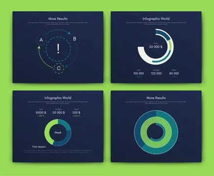 Vector graphics infographics with mobile phone. Template for creating mobile Stock Illustration