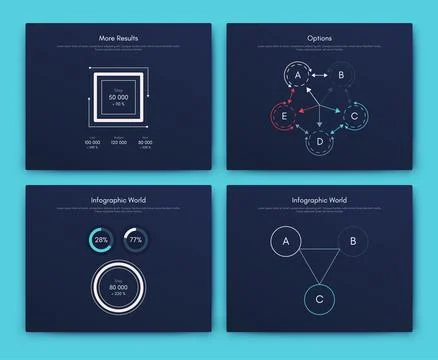 Vector graphics infographics with mobile phone. Template for creating mobile Stock Illustration
