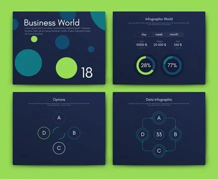 Vector graphics infographics with mobile phone. Template for creating mobile Stock-Illustration