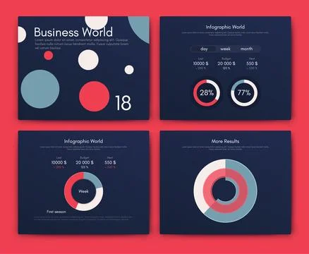 Vector graphics infographics with mobile phone. Template for creating mobile Illustrazione stock