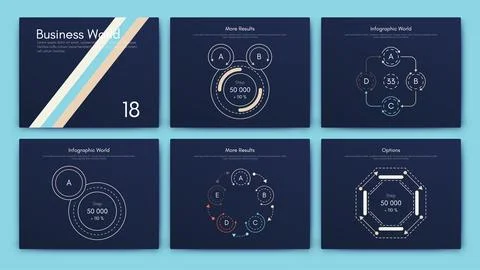 Vector graphics infographics with mobile phone. Template for creating mobile Stock Illustration