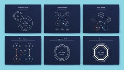 Vector graphics infographics with mobile phone. Template for creating mobile Stock Illustration