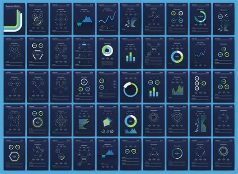 Vector graphics infographics with mobile phone. Template for creating mobile Stock Illustration