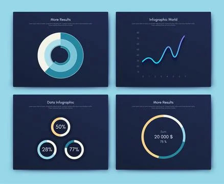 Vector graphics infographics with mobile phone. Template for creating mobil.. Stock Illustration