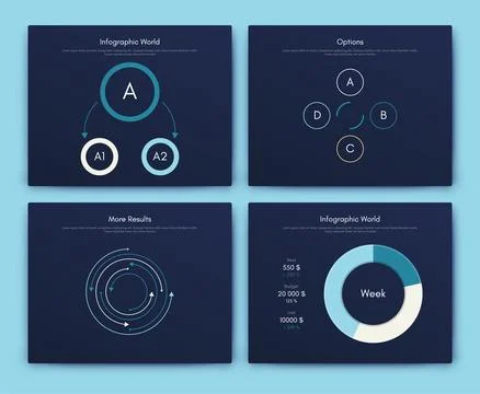 Vector graphics infographics with mobile phone. Template for creating mobil.. Stock Illustration