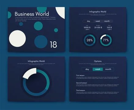 Vector graphics infographics with mobile phone. Template for creating mobil.. Stock Illustration