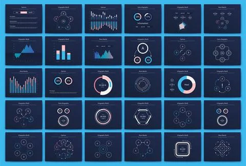 Vector graphics infographics with mobile phone. Template for creating mobil.. Stock-Illustration
