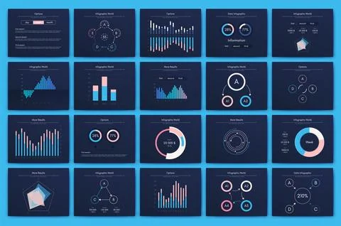 Vector graphics infographics with mobile phone. Template for creating mobil.. Stock-Illustration