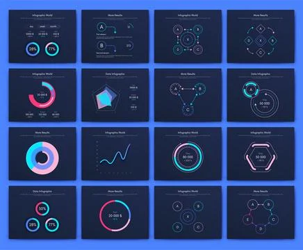 Vector graphics infographics with mobile phone. Template for creating mobil.. Illustrazione stock