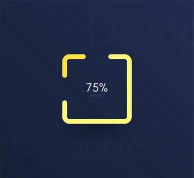 Vector graphics infographics with six options. Template for creating mobile a Illustrazione stock