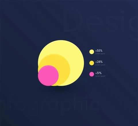Vector graphics infographics with six options. Template for creating mobile a Illustrazione stock