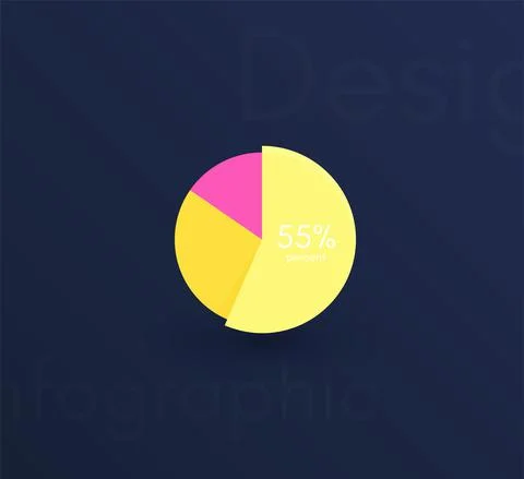 Vector graphics infographics with six options. Template for creating mobile a Stock Illustration
