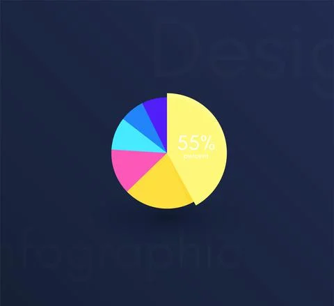 Vector graphics infographics with six options. Template for creating mobile a 库存插图