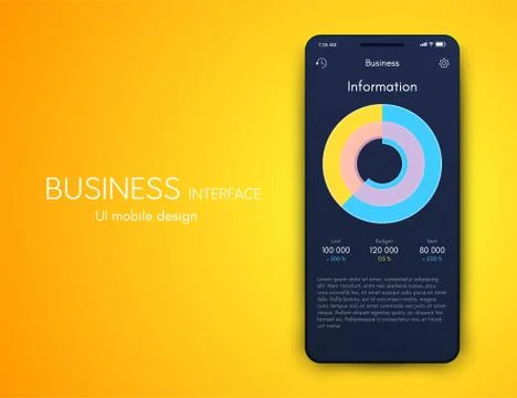 Vector graphics mobile infographics with three options. Template for creating 스톡 일러스트