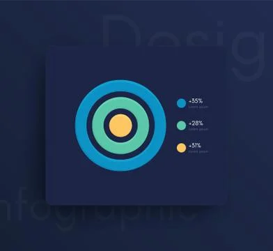 Vector graphics mobile infographics with three options. Template for creating Illustrazione stock
