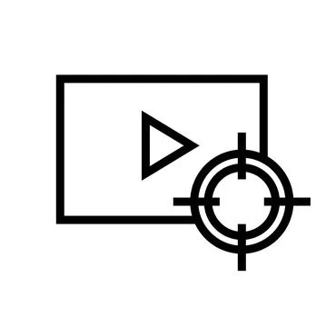 Vector graphics. SEO marketing, analytics, advertising, business icon. 스톡 일러스트
