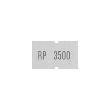 Vector graphics of a vintage label in grunge style on an isolated background. Illustrazione stock