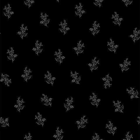 Vector gray and whit. Floral seamless pattern. Bouquet of wild flowers. Illustrazione stock
