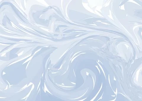 Vector Gray Hand drawn artwork on water marble texture. Liquid paint pattern. Stock Illustration