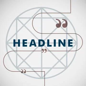 Vector gray lines on a white background Stock Illustration