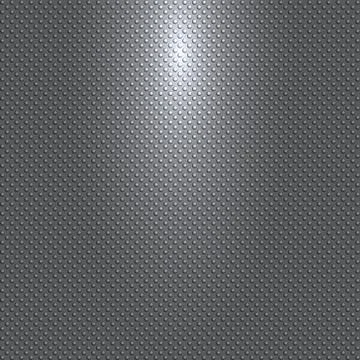 Vector gray or black background with sphere pattern and light source Illustrazione stock