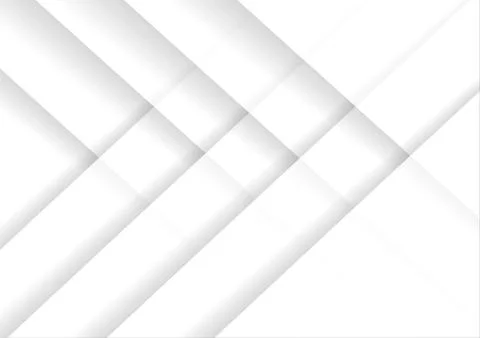 Vector : Gray paper triangles with shadow on white background Stock Illustration