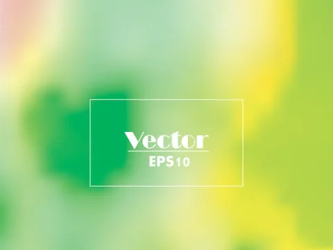 Vector green and yellow gradient abstract background Illustrazione stock