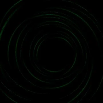 Vector : Green binary curve and grid on black background イラスト素材